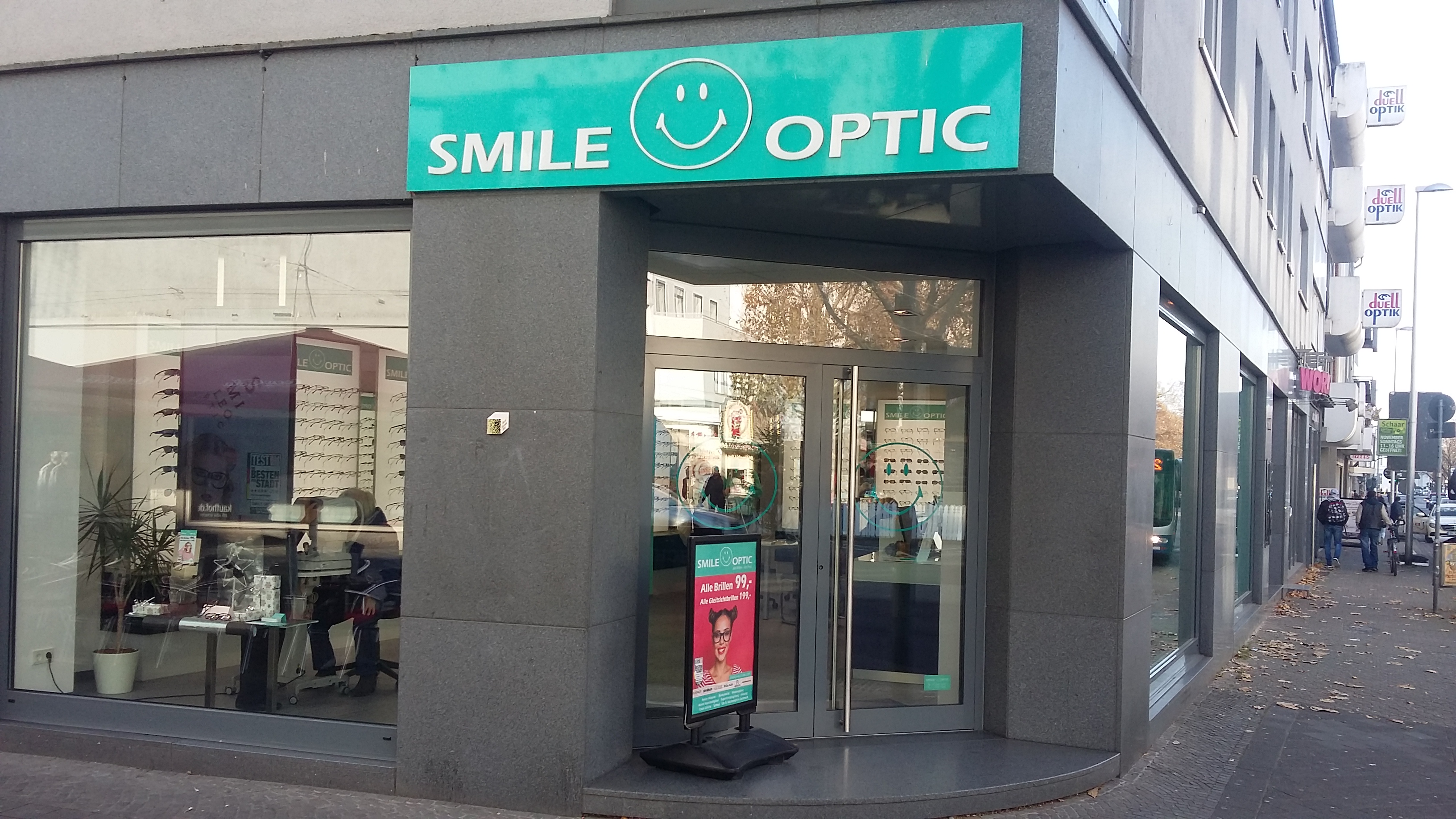 Smile Optic Duisburg - Mein Optiker Bachelor Weg Barriere optik düren Verein Ruf Ich habe mich verlaufen